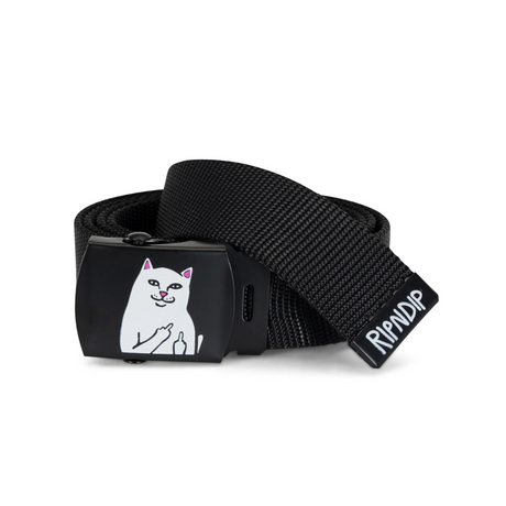 RIPNDIP Lord Nermal Web Belt - Black