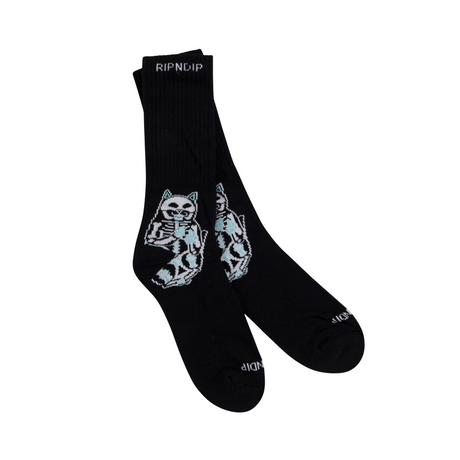 RIPNDIP Lord Skelly Socks - Black