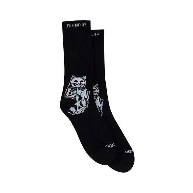 RIPNDIP Lord Skelly Socks - Black