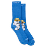 RIPNDIP Nermal S Thompson Socks - Light Blue