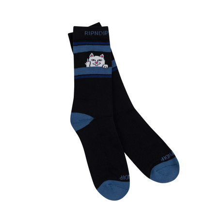 RIPNDIP Peeking Nermal Socks - Black / Slate