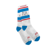 RIPNDIP Peeking Nermal Socks - White