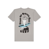 RIPNDIP S.U.R.F T-Shirt - Cool Grey