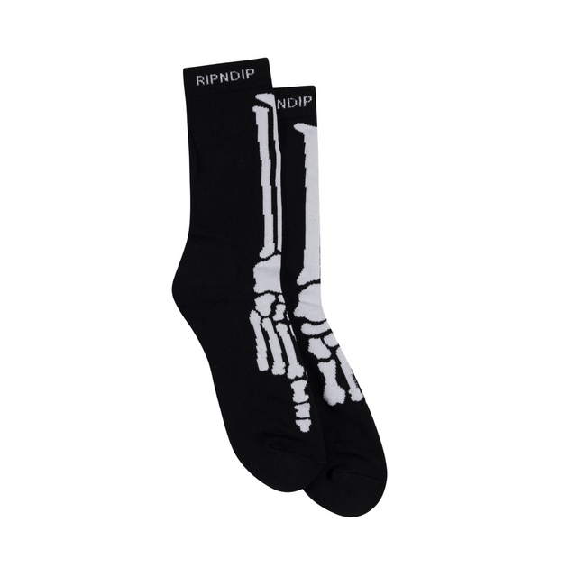 RIPNDIP Skelly Nerm Socks - Black