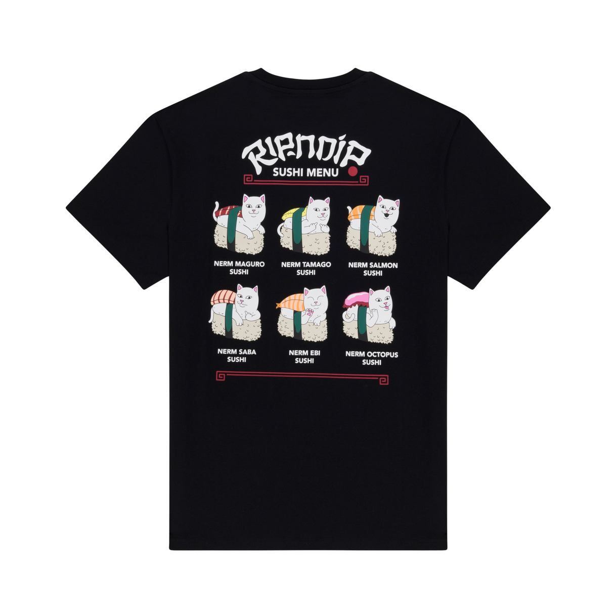 RIPNDIP Sushi Nerm T-Shirt - Black