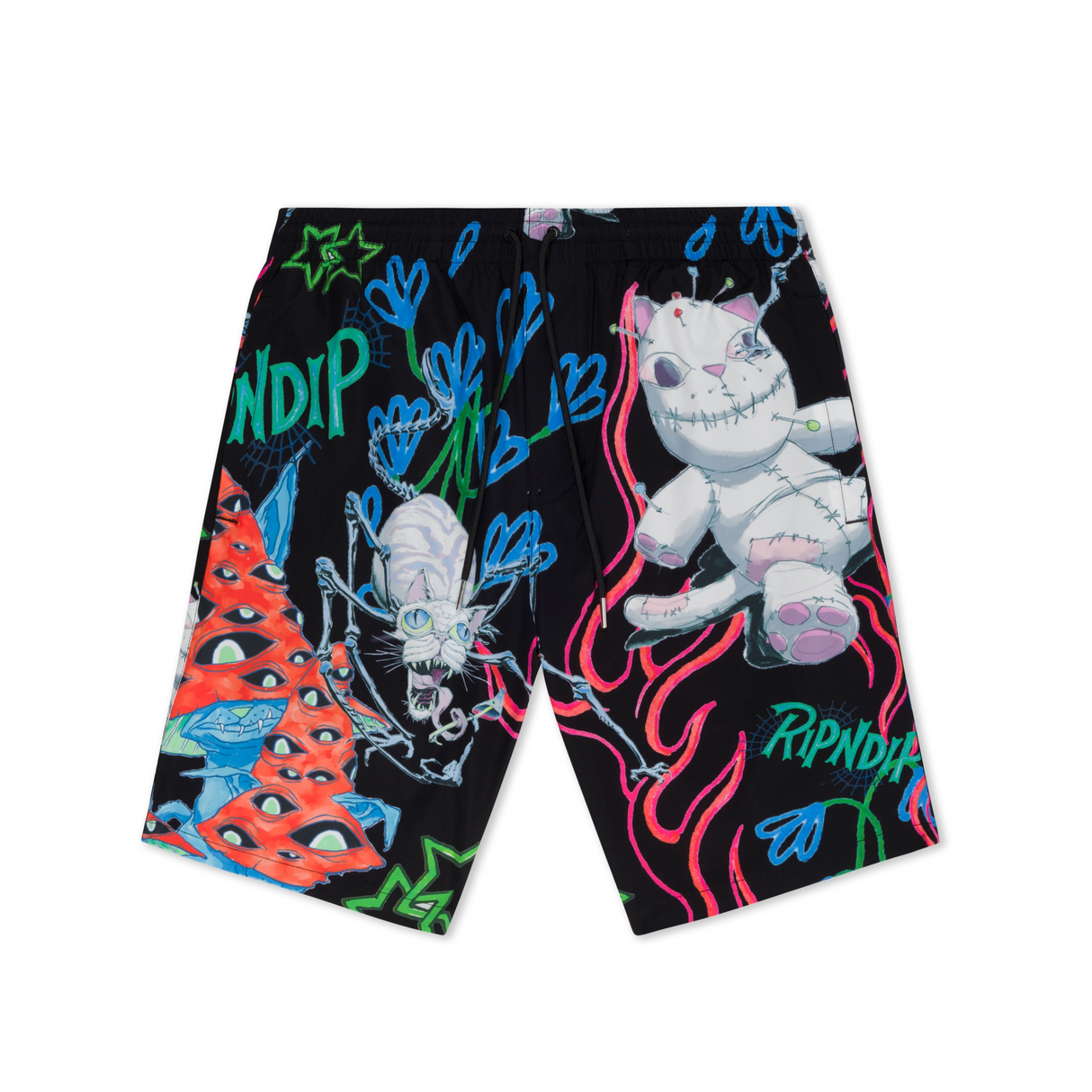 RIPNDIP Travis Swim Shorts - Black