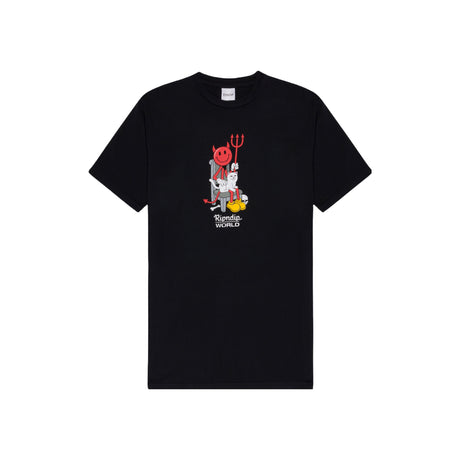 RIPNDIP x World Industries Devilman & Nerm T-Shirt - Black