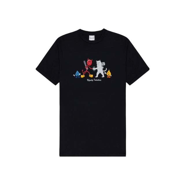 RIPNDIP x World Industries Nerm VS Devilman T-Shirt - Black