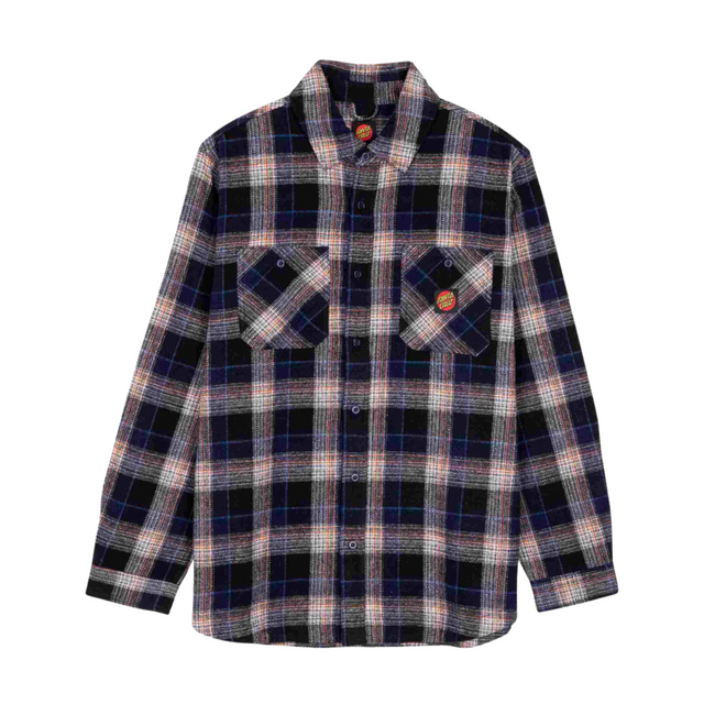 Santa Cruz Apex Shirt - Navy Check