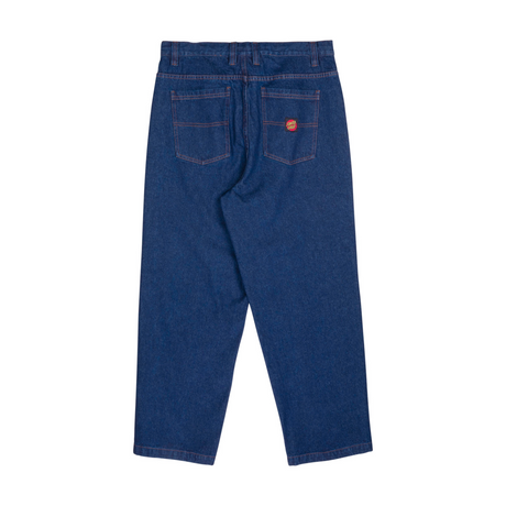 Santa Cruz Big Pants Baggy Denim Jeans - Dark Blue