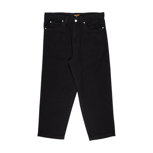 Santa Cruz Big Pants Baggy Denim Jeans - Dye Black