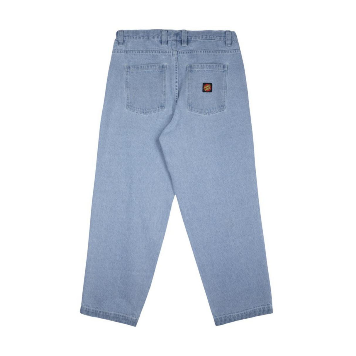 Santa Cruz Big Pants Baggy Denim Jeans - Stone Wash