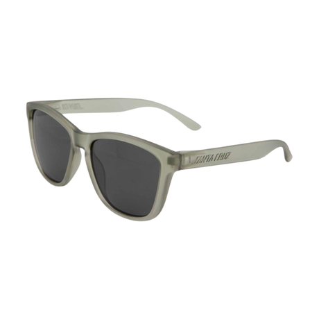 Santa Cruz Boss Strip Sunglasses - Stone Grey / Black