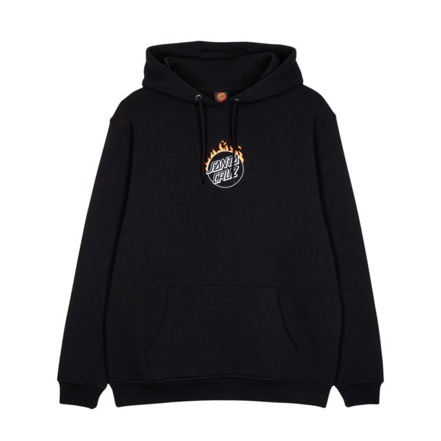 Santa Cruz Burnt Opus Hoodie - Black