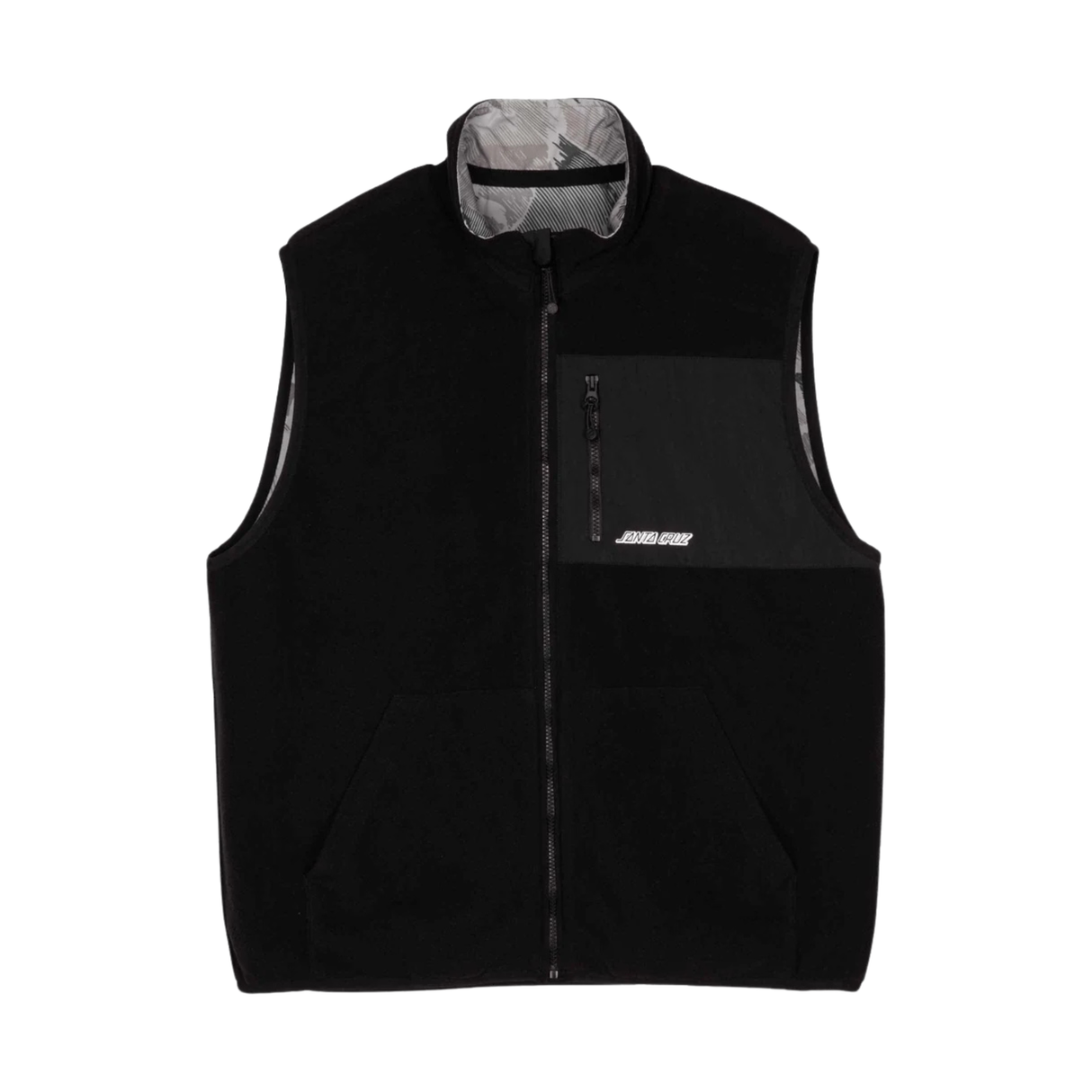 Santa Cruz Cache Reversible Vest - Razor Wire / Moss