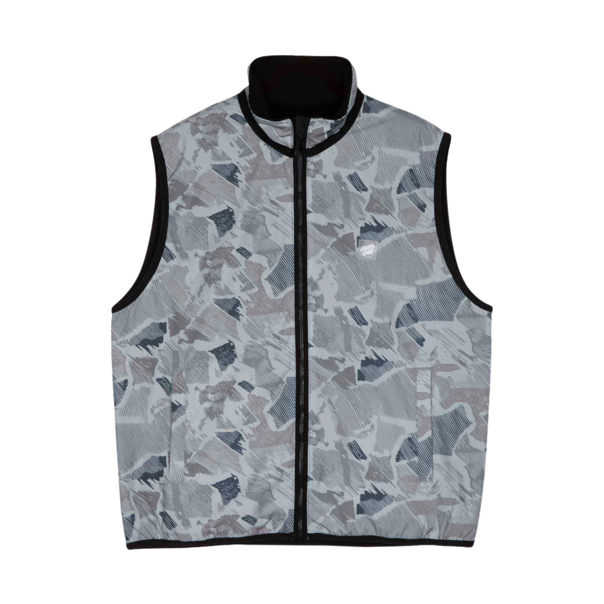 Santa Cruz Cache Reversible Vest - Razor Wire / Moss