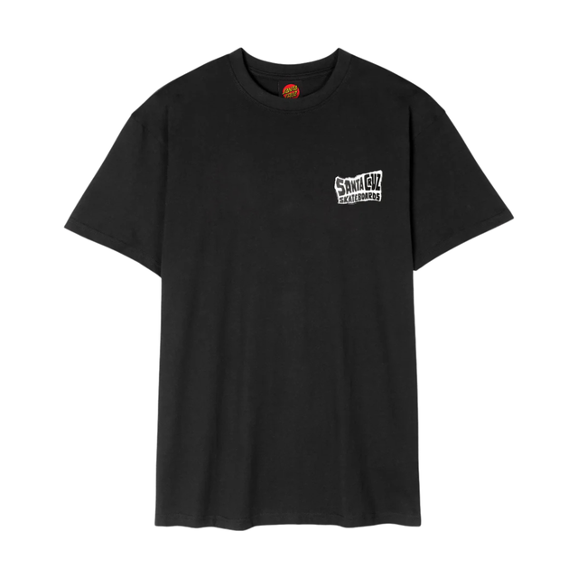 Santa Cruz Collage Hand T-Shirt - Black