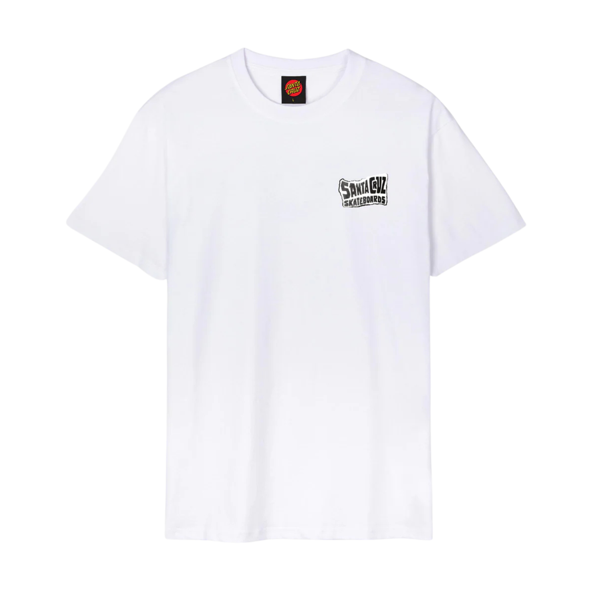 Santa Cruz Collage Hand T-Shirt - White