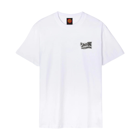 Santa Cruz Collage Hand T-Shirt - White