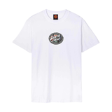 Santa Cruz Collage Oval Dot T-Shirt - White