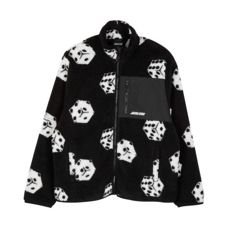 Santa Cruz Freestyle Big Dice Jacket - Black