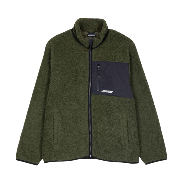 Santa Cruz Freestyle Sherpa Jacket - Dark Moss