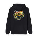 Santa Cruz Kendall Wolf Dot Hoodie - Black