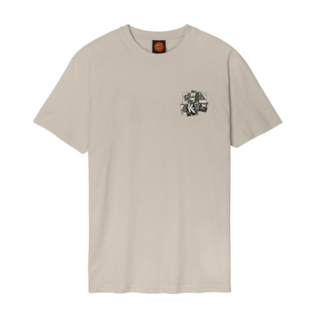 Santa Cruz Kickback T-Shirt - Fog