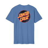 Santa Cruz Meyer Freestyle Dot T-Shirt - Dusty Blue