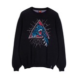 Santa Cruz Natas Panther Knit Pullover Jumper - Black