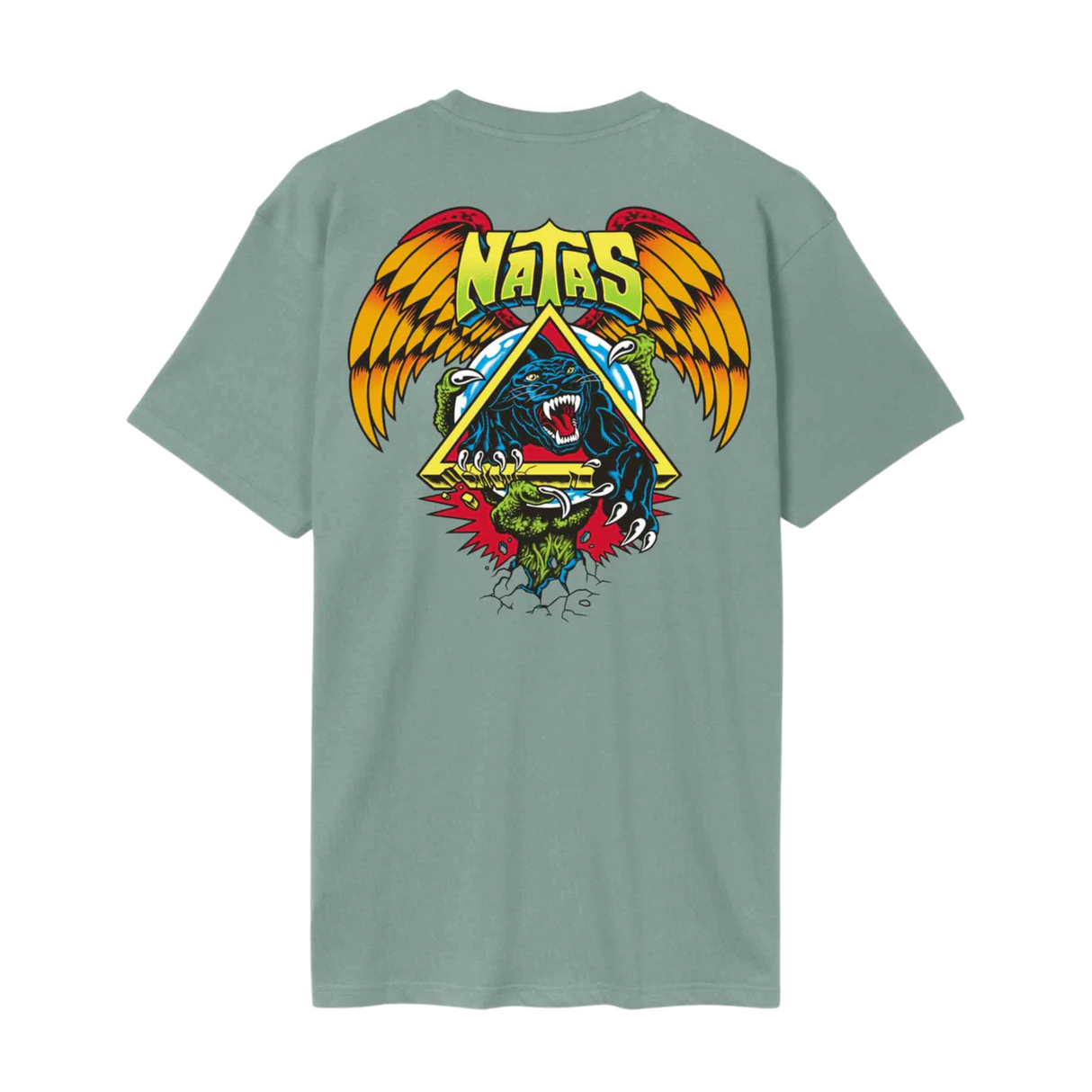 Santa Cruz Natas SC Panther T-Shirt - Moon Rock