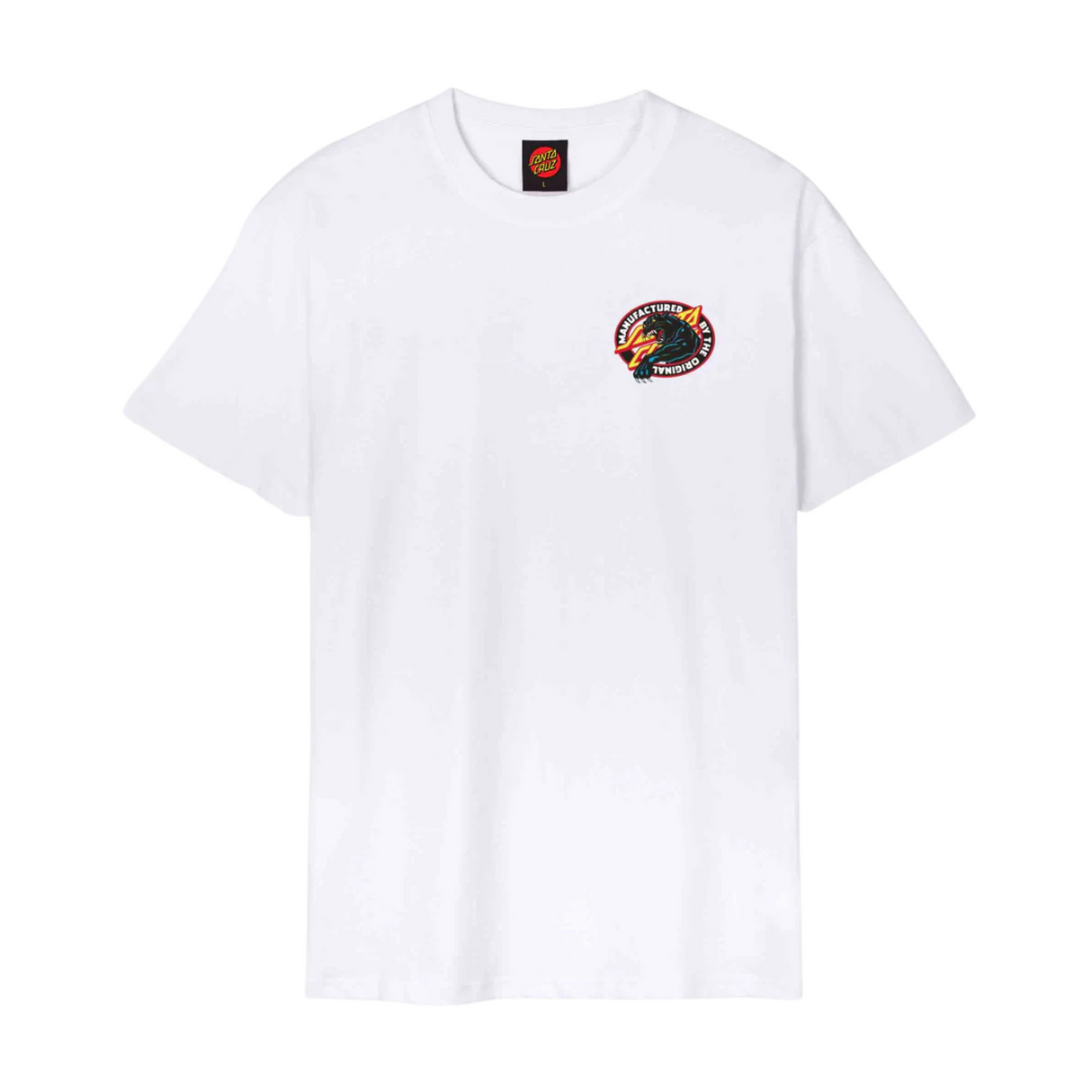 Santa Cruz Natas SC Panther T-Shirt - White