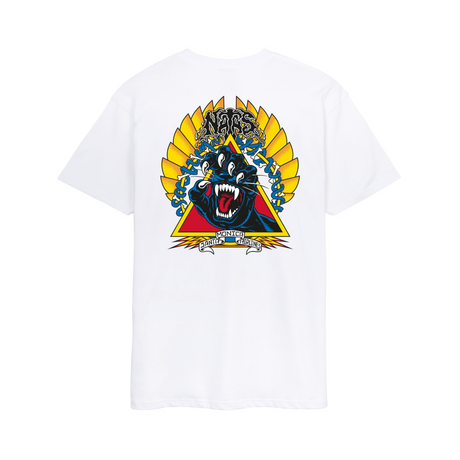 Santa Cruz Natas Screaming Panther T-Shirt - White