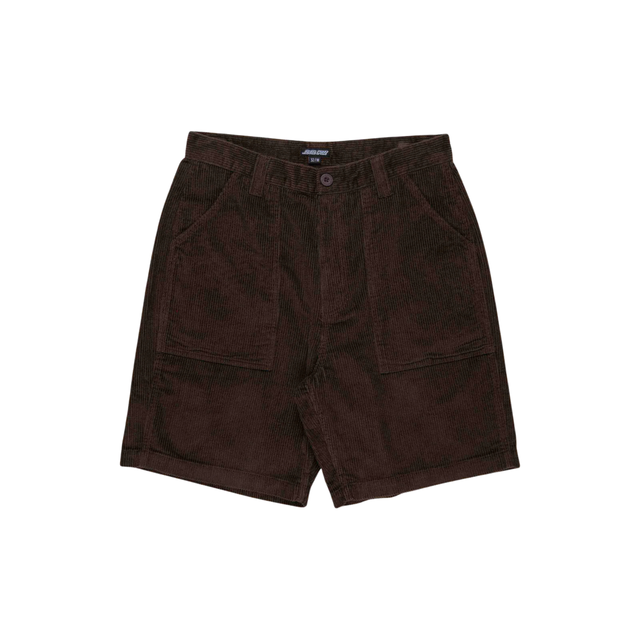 Santa Cruz Opus Dot Workwear Shorts - Coffee
