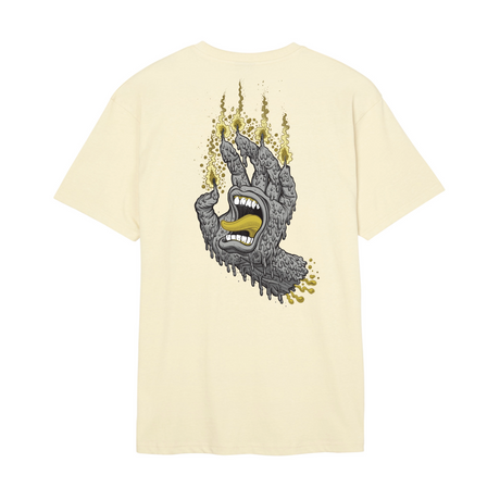 Santa Cruz Pace Ritual Hand T-Shirt - Sand