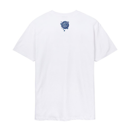 Santa Cruz Roskopp Destruct Face T-Shirt - White