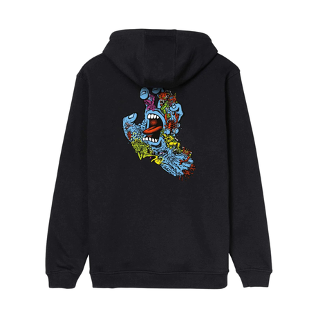 Santa Cruz Roskopp Screaming Five Hoodie - Black