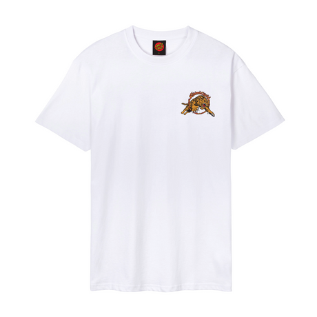 Santa Cruz Salba Tiger Redux T-Shirt - White