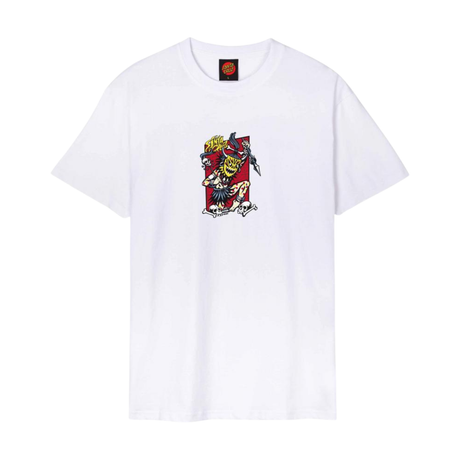 Santa Cruz Salba Voodoo Frame Front T-Shirt - White