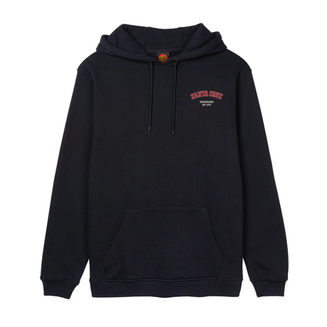 Santa Cruz Screaming Foam Hand Hoodie - Black