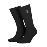 Santa Cruz Screaming Mini Hand Socks - Black