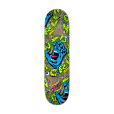 Santa Cruz Slime Scream Birch Skateboard Deck 8.25" - Brown