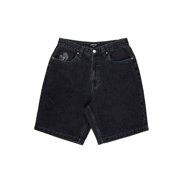 Santa Cruz Stamped Big Shorts - Black
