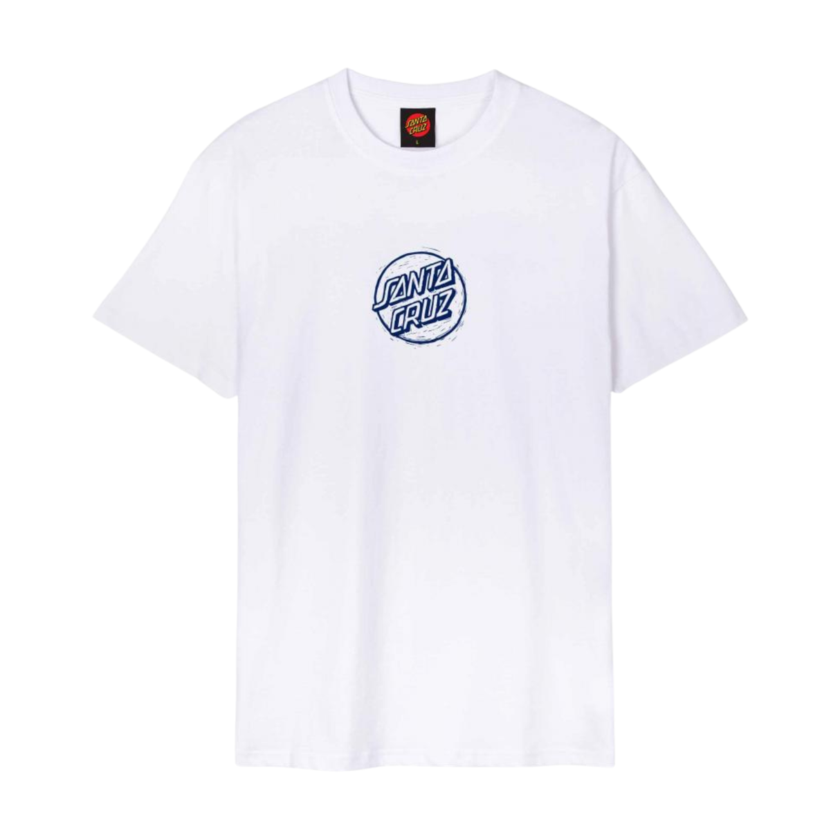 Santa Cruz Stamped Opus Front T-Shirt - White