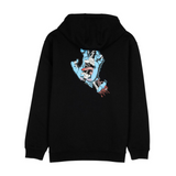 Santa Cruz Torn Hand Hoodie - Black