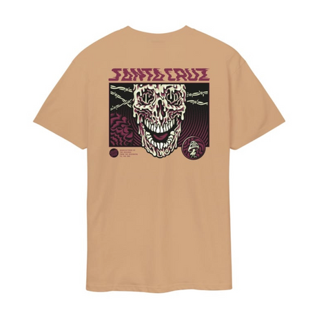 Santa Cruz Toxic Skulls T-Shirt - Taupe