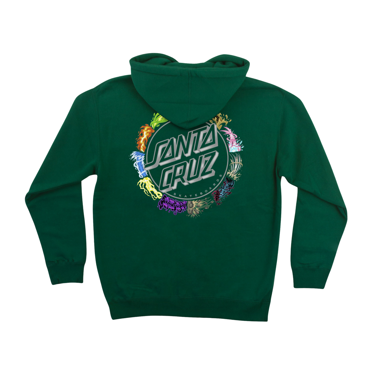 Santa Cruz x Pokemon Power Dot Hoodie - Forest