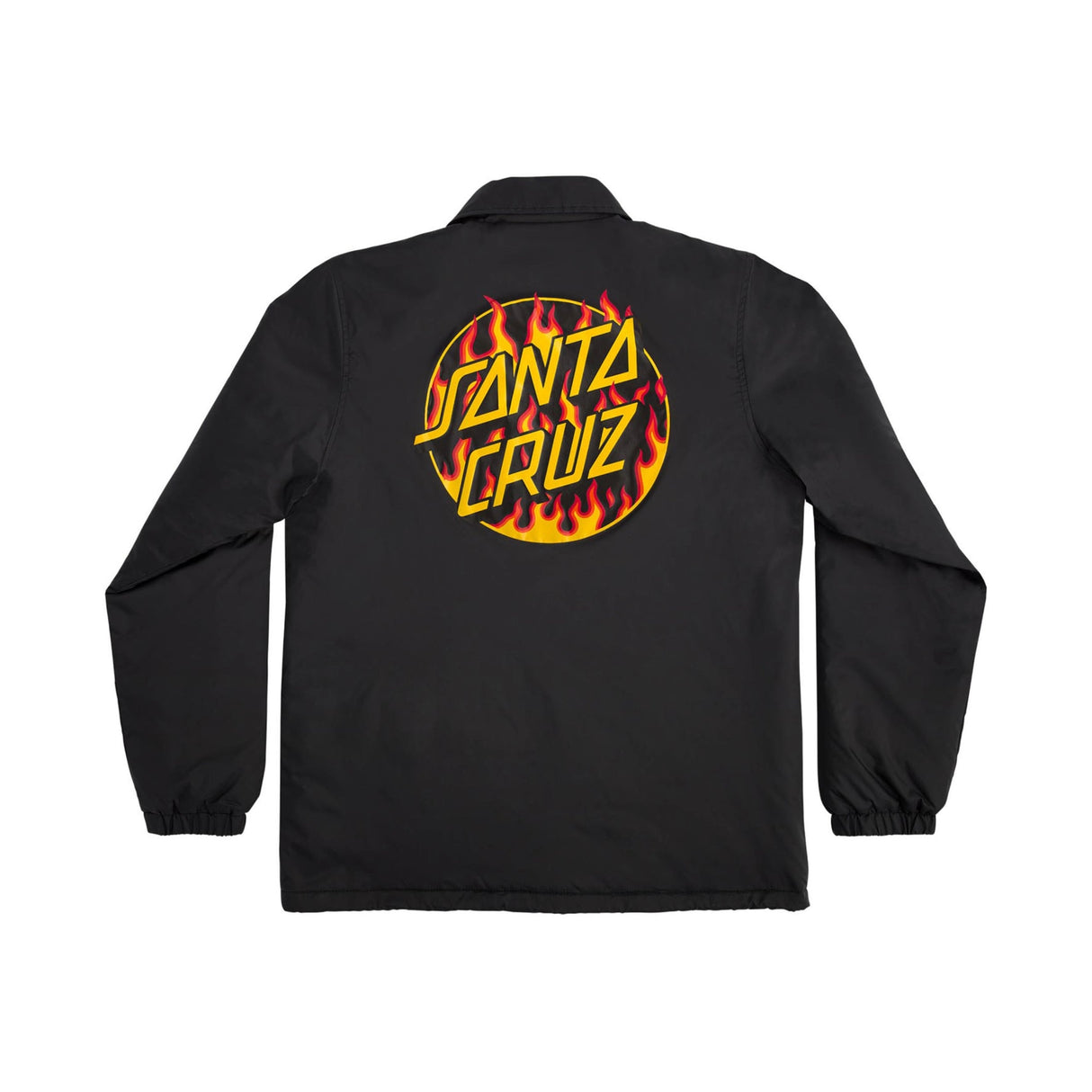 Santa Cruz x Thrasher Flame Dot Jacket - Black