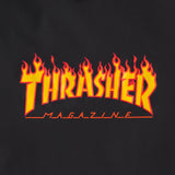 Santa Cruz x Thrasher Flame Dot Jacket - Black