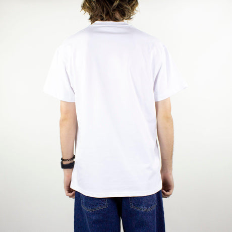 Skateboard Cafe Cheers T-Shirt - White